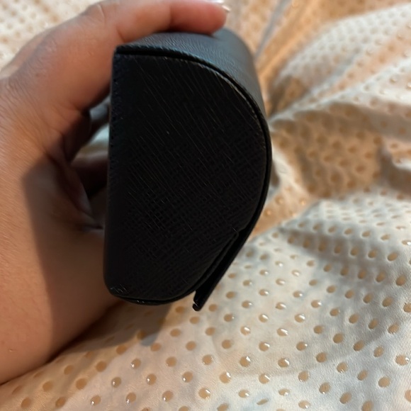 PRADA Women’s Eyeglass Case, Black - Picture 5 of 8